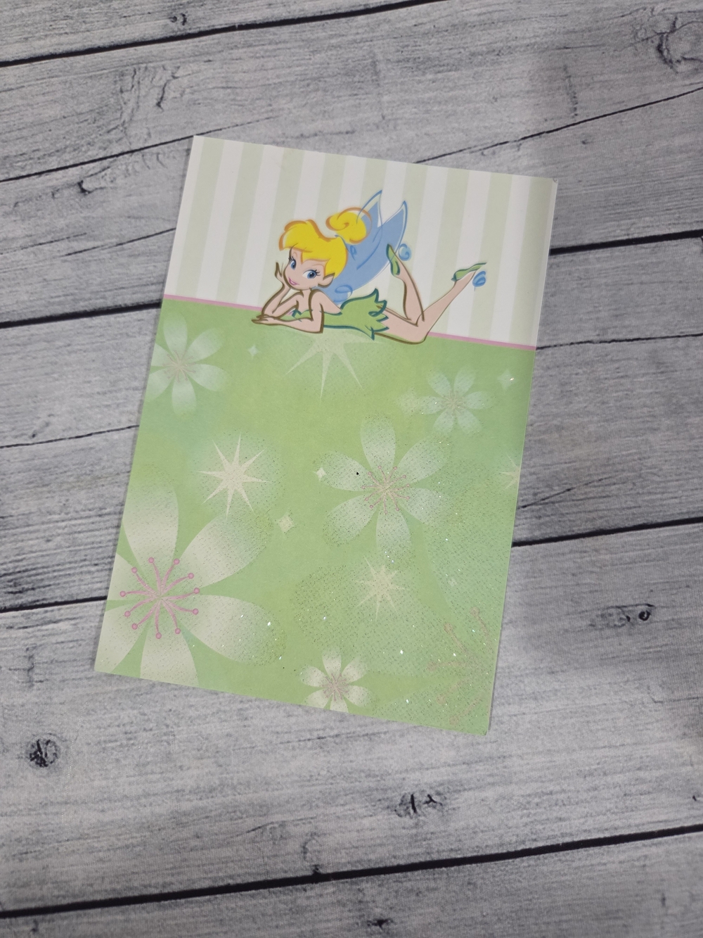 Disney Hallmark Tinkerbell Greeting Card